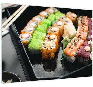 Staklena slika - Sushi (70x50 cm)