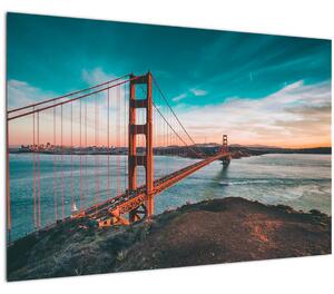 Slika - Zlatna vrata, San Francisco (90x60 cm)