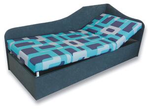 Zondo Jednostruki krevet (kauč) 80 cm Abigail (Gusto 4A + siva 81) (D). 793049