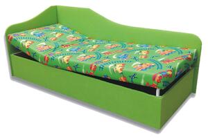 Zondo Jednostruki krevet (kauč) 80 cm Abigail (Vlak 4 + zelena x101) (L). 793056
