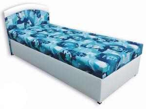 Zondo Jednostruki krevet (kauč) 90 cm Elmo (bijela umjetna koža + Elmo 2). 793081