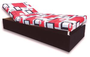 Zondo Jednostruki krevet (kauč) 80 cm Darcy (crna 39 + Otawa 1). 793071