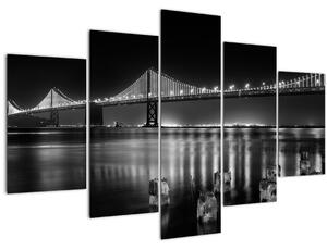 Slika - Crno-bijeli most (150x105 cm)