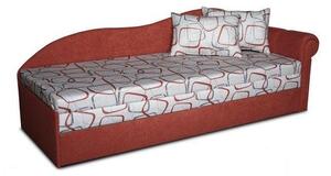Zondo Jednostruki krevet (kauč) 70 cm Lane II (U boji cigle 41 + Dodo 1008) (D). 793128