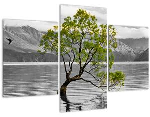Slika stabla usred jezera (90x60 cm)