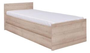 Zondo Jednostruki krevet 90 cm Cortez C 15 (hrast sonoma) (s podnicom). 1004888