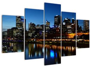 Slika noći u Melbourneu (150x105 cm)