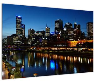 Slika noći u Melbourneu (90x60 cm)