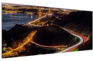 Slika - Most Golden Gate (120x50 cm)