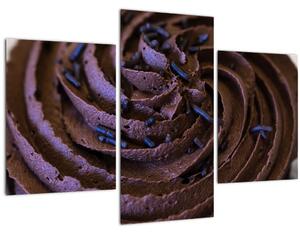 Slika - Čokoladni cupcake (90x60 cm)