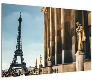Slika trga Trocader, Pariz (90x60 cm)