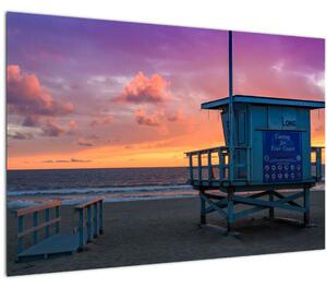 Slika plaže Santa Monica (90x60 cm)