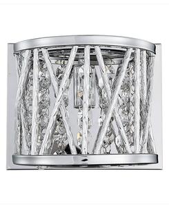 Luxera 46063 - Kristalna zidna svjetiljka STIXX 1xG9/33W/230V