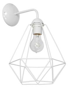 Zidna svjetiljka BASKET 1xE27/60W/230V bijela