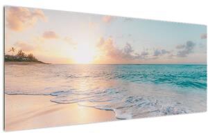 Slika - Sanjiva plaža (120x50 cm)