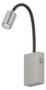 Eglo 96567 - LED Stenski reflektor TAZZOLI 1xLED/3,5W/230V krom