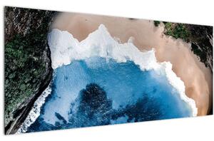 Slika plaže Nusa Penida, Indonezija (120x50 cm)