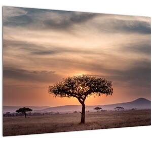 Slika zalaska sunca u Tanzaniji (70x50 cm)