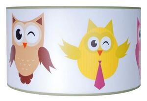 Dječja stropna svjetiljka OWLS 2xE27/60W/230V