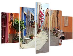 Slika ulice na Sardiniji (150x105 cm)