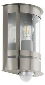 Eglo 97284 - Vanjska zidna svjetiljka sa senzorom TRIBANO 1xE27/60W/230V IP44