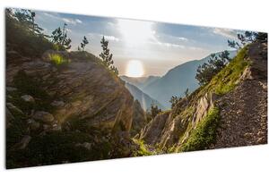 Slika - Planina Olimp (120x50 cm)