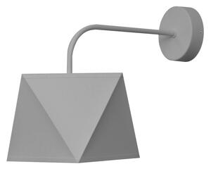 Zidna svjetiljka ADAMANT 1xE27/60W/230V siva