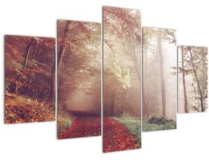 Slika - Jesenja šetnja šumom (150x105 cm)