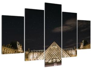 Slika - Louvre noću (150x105 cm)