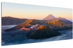 Slika planine Bromo u Indoneziji (120x50 cm)