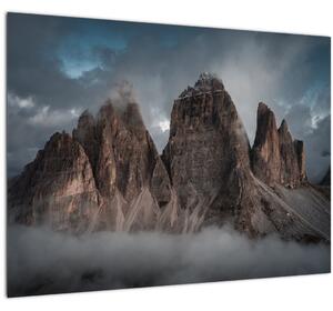 Slika - Tri zuba, talijanski Dolomiti (70x50 cm)