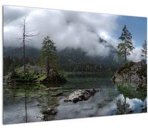 Slika drveća u jezeru (90x60 cm)