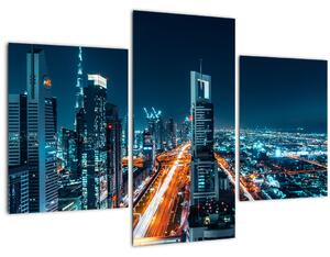 Slika - Dubai noću (90x60 cm)