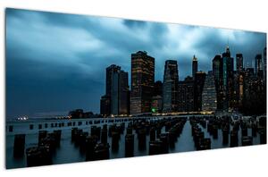 Slika - Pogled na nebodere u New Yorku (120x50 cm)