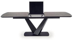 Zondo Blagovaonski stol Vinsan (tamno siva + crna) (za 8 i više osoba). 1028065