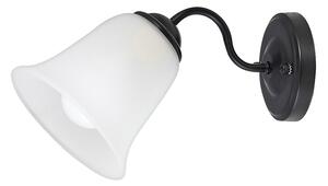 Rabalux 7256 - Zidna svjetiljka FABIOLA 1xE27/40W/230V crna