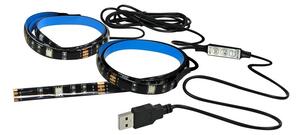 Set 2x LED RGB Traka LED-RGB/4,8W/USB TV režim