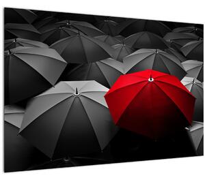 Slika otvorenih kišobrana (90x60 cm)