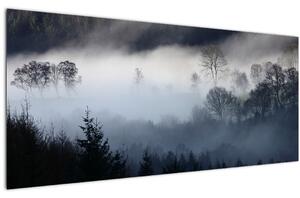 Slika magle nad šumom (120x50 cm)