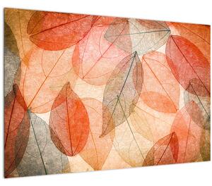 Slika naslikanog jesenskog lišća (90x60 cm)