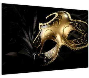 Slika - Zlatna maska (90x60 cm)