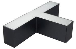 CRNI T KONEKTOR 12W za LED linearnu svjetiljku