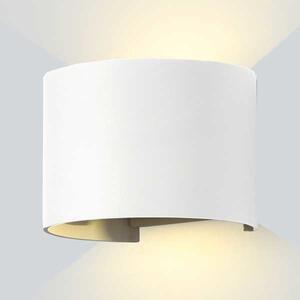 ZIDNA svjetiljka BIJELA 6W IP54 - Toplo bijela