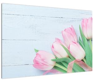 Slika - Buket tulipana (90x60 cm)