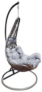 Zondo Viseća fotelja za ljuljanje Avalanche 2 NEW (siva + svijetlosiva). 1028889