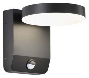LED Vanjska zidna svjetiljka sa senzorom LED/17W/230V 3000K crna