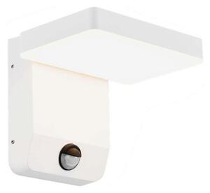 LED Vanjska zidna svjetiljka sa senzorom LED/17W/230V 4000K bijela