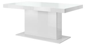 Zondo Blagovaonski stol- Tashia Typ 81 (za 6 do 8 osoba) (bijela + visoki bijeli sjaj). 1030211