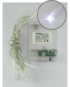 LED Božićne lampice 20xLED/2 funkcije 2,4m hladna bijela