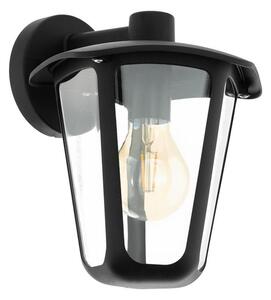 Eglo 98121 - Vanjska zidna svjetiljka MONREALE 1xE27/60W/230V IP44 crna